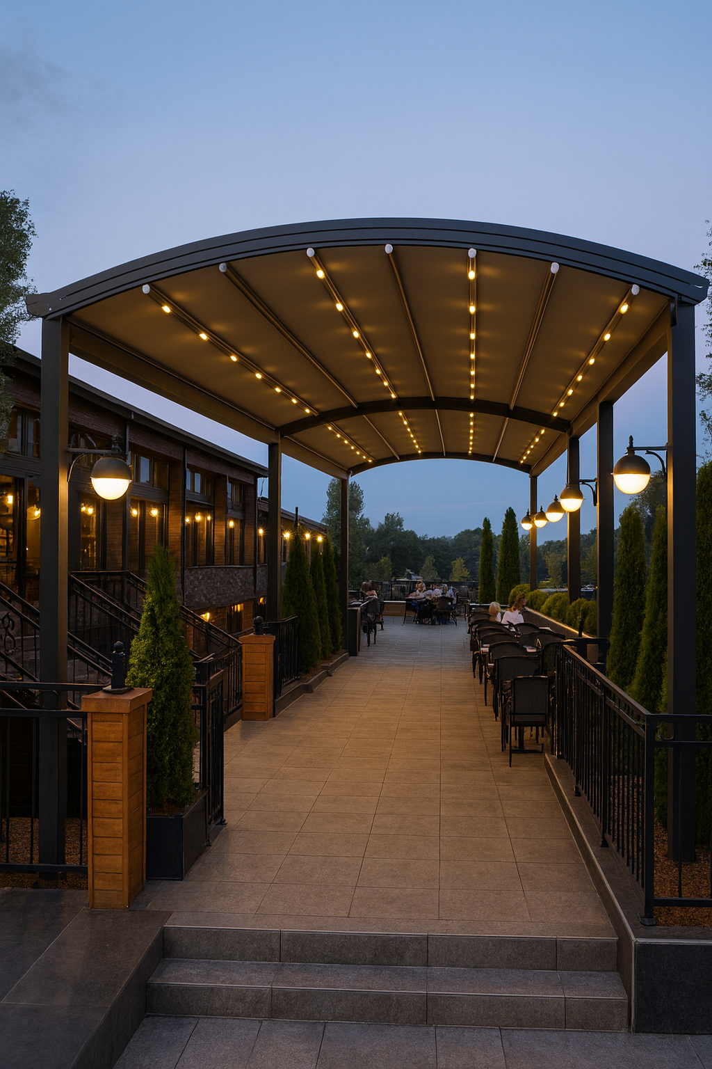 Standart Blockout Pergola görseli 4