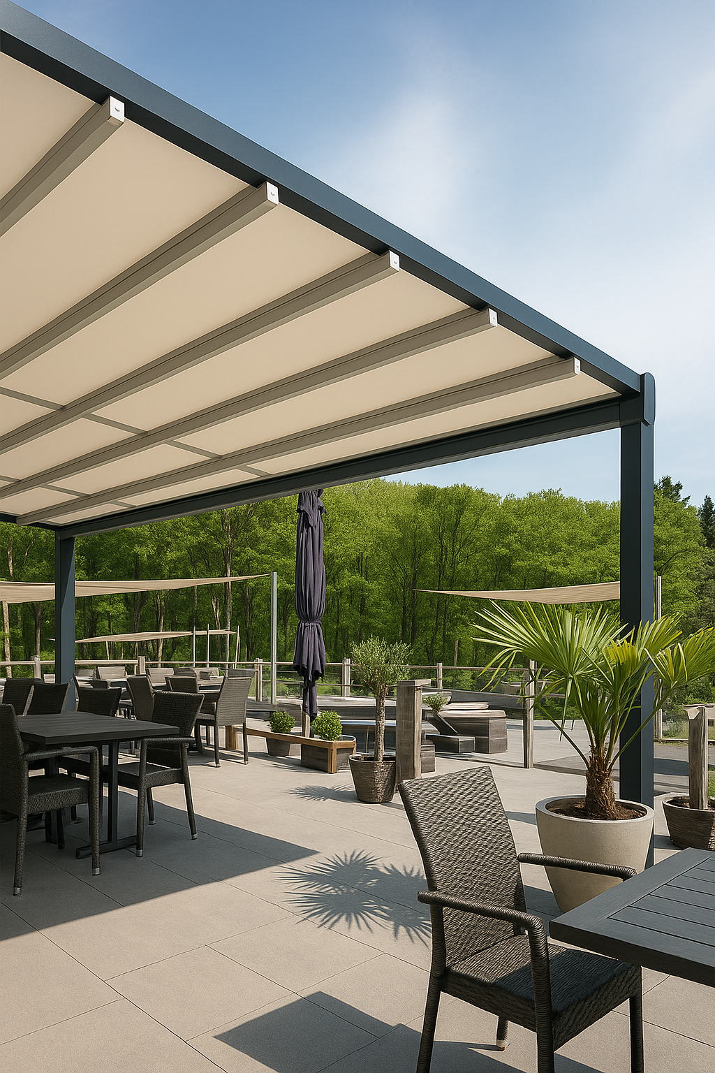 Standart Blockout Pergola görseli 7